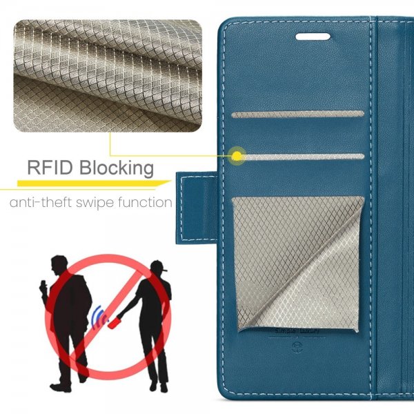 CaseMe Samsung Galaxy S24/S25 Fodral 023 Series Blå