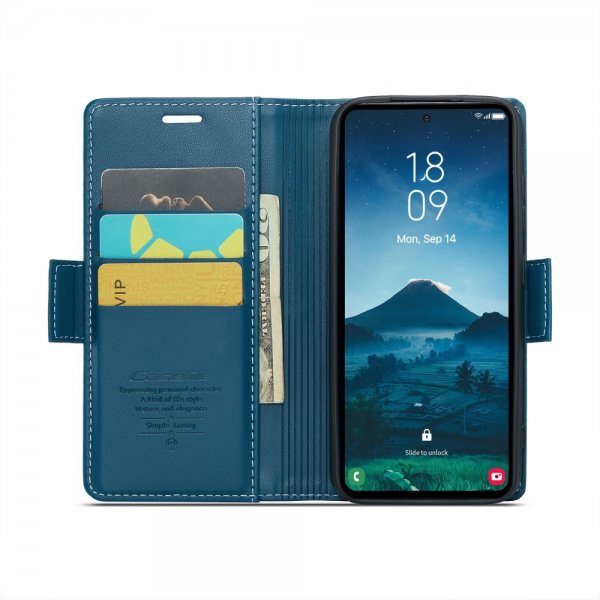 CaseMe Samsung Galaxy S24/S25 Fodral 023 Series Blå