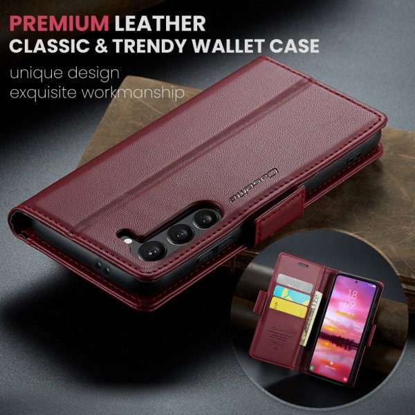 CaseMe Samsung Galaxy S24/S25 Fodral 023 Series Röd