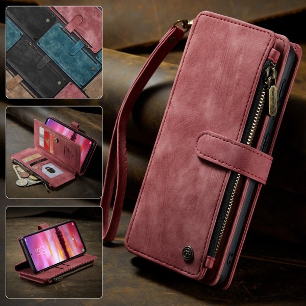 CaseMe Samsung Galaxy S24/S25 Fodral C30 Series Röd