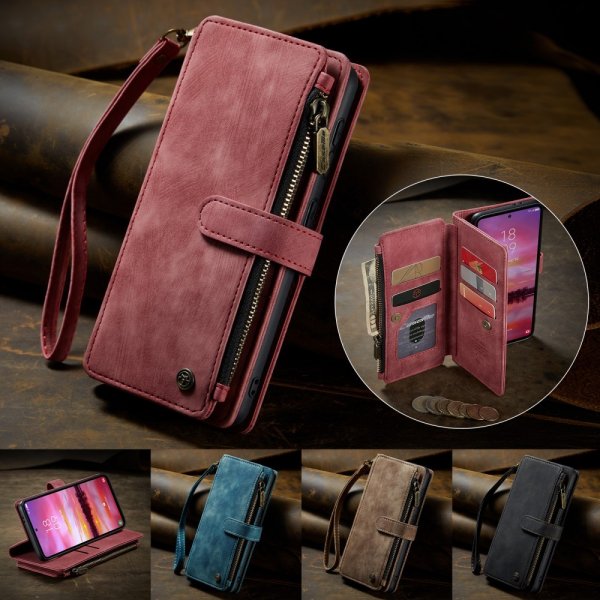 CaseMe Samsung Galaxy S24/S25 Fodral C30 Series Röd