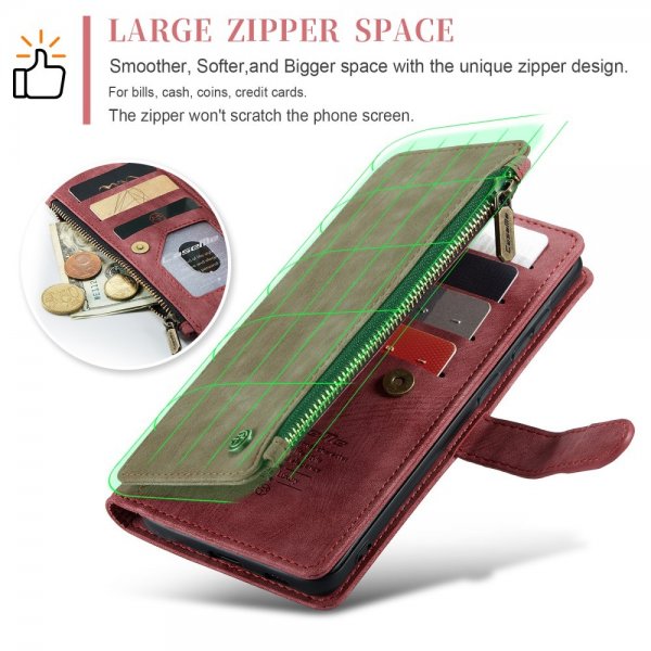 CaseMe Samsung Galaxy S24/S25 Fodral C30 Series Röd