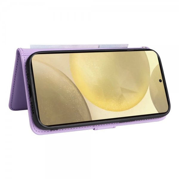 Betopnice Samsung Galaxy S25 Fodral med Löstagbart Skal 005 Lila
