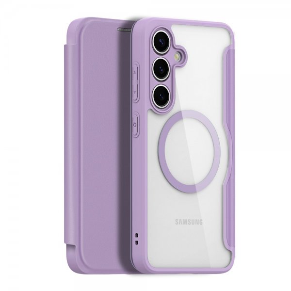 Dux Ducis Samsung Galaxy S25 Fodral Skin X Pro Series MagSafe Lila