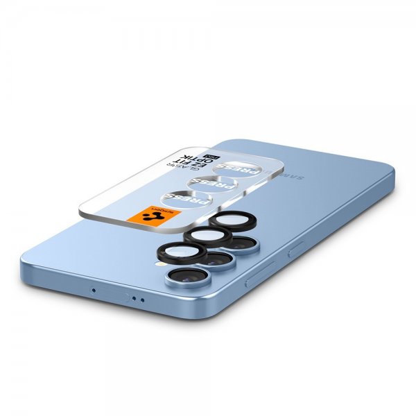 Spigen Samsung Galaxy S25 Kameraskydd GLAS.tR EZ Fit Optik Pro 2-pack
