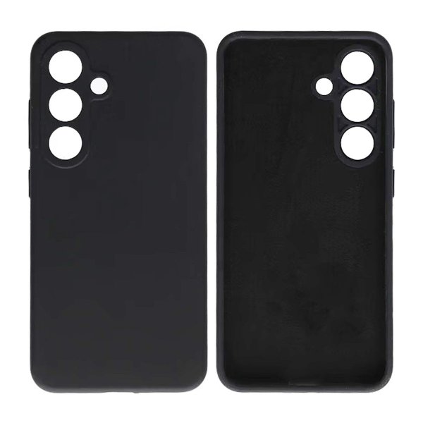 Samsung Galaxy S25 Skal Silikon Svart