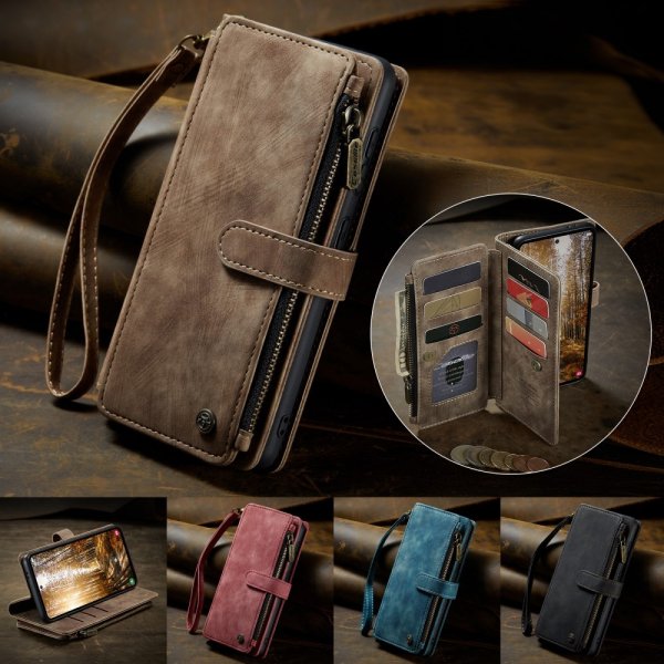 CaseMe Samsung Galaxy S24 Plus/S25 Plus Fodral C30 Series Brun
