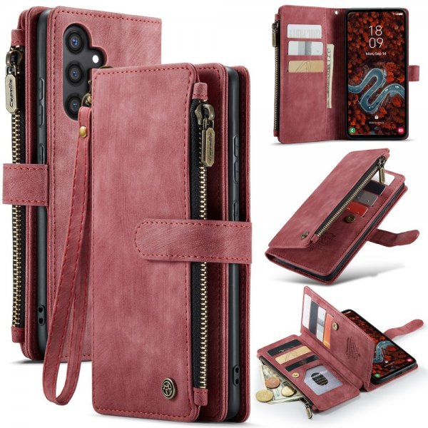 CaseMe Samsung Galaxy S24 Plus/S25 Plus Fodral C30 Series Röd