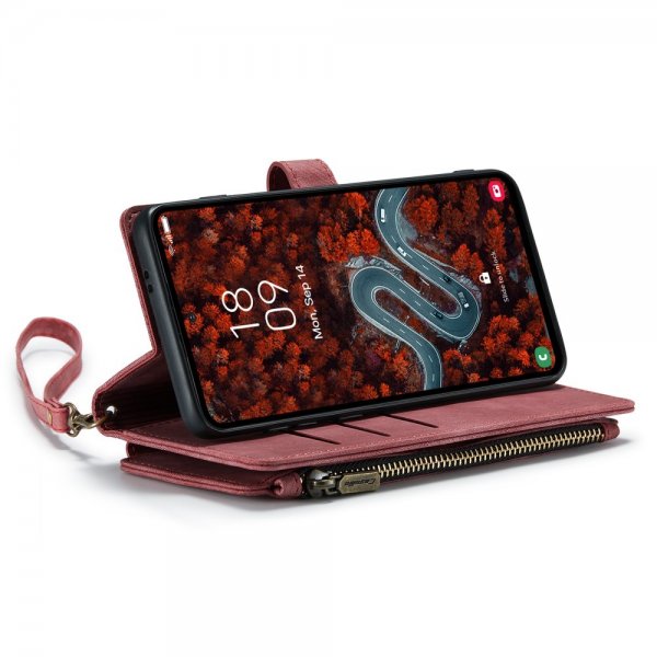 CaseMe Samsung Galaxy S24 Plus/S25 Plus Fodral C30 Series Röd