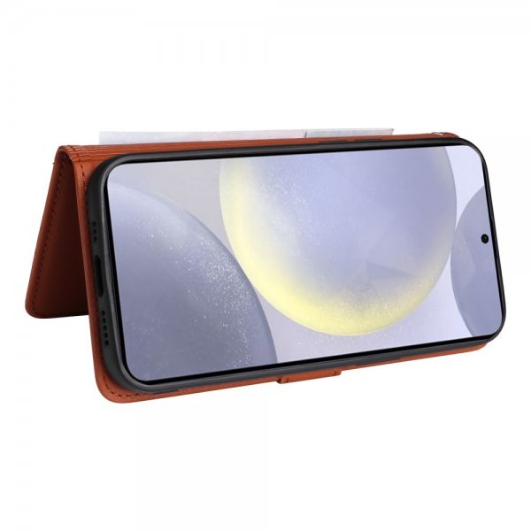 Betopnice Samsung Galaxy S25 Plus Fodral med Löstagbart Skal 005 Brun
