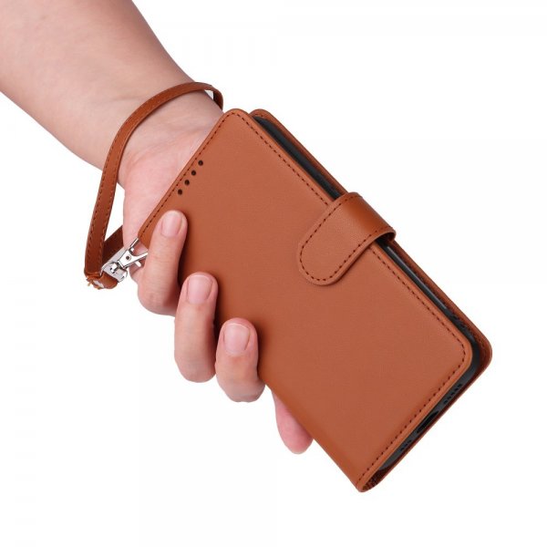 Betopnice Samsung Galaxy S25 Plus Fodral med Löstagbart Skal 005 Brun