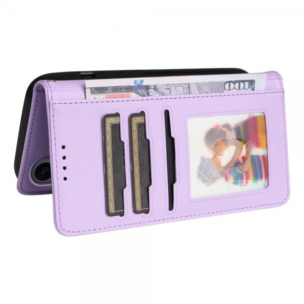 Betopnice Samsung Galaxy S25 Plus Fodral med Löstagbart Skal 005 Lila