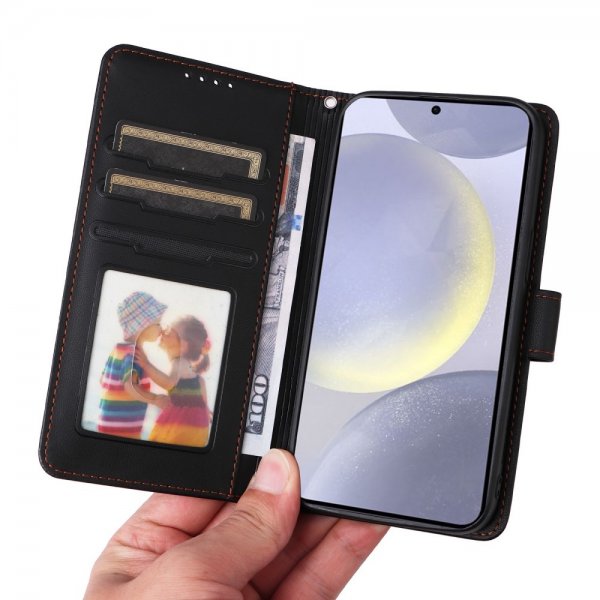 Betopnice Samsung Galaxy S25 Plus Fodral med Löstagbart Skal 005 Svart
