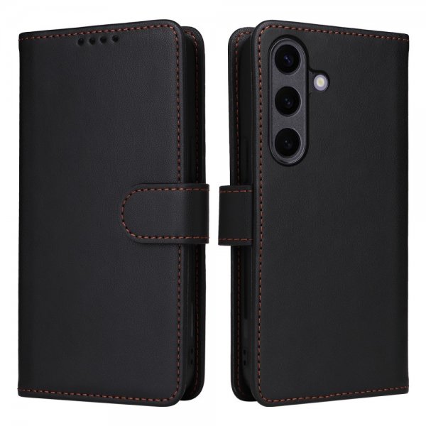 Betopnice Samsung Galaxy S25 Plus Fodral med Löstagbart Skal 005 Svart