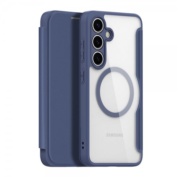 Dux Ducis Samsung Galaxy S25 Plus Fodral Skin X Pro Series MagSafe Blå