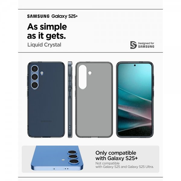 Spigen Samsung Galaxy S25 Plus Skal Liquid Crystal Space Crystal
