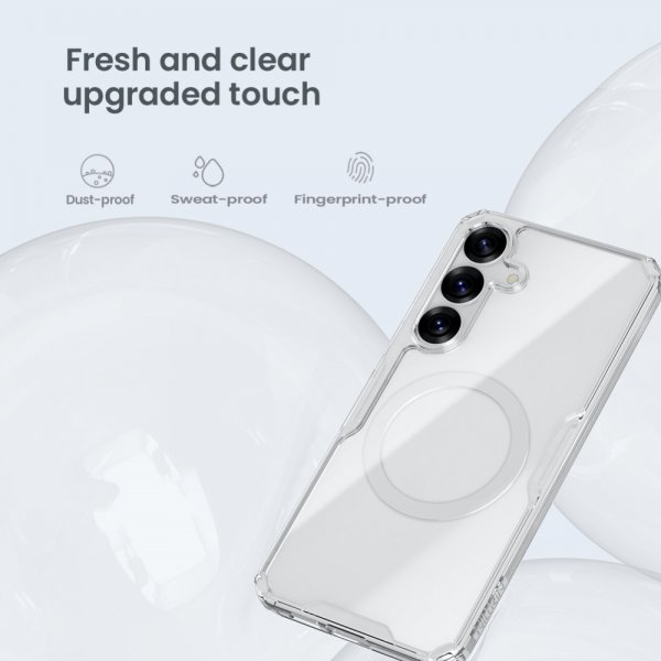 Nillkin Samsung Galaxy S25 Plus Skal Nature Pro Series MagSafe Transparent