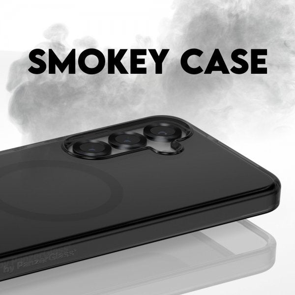 CARE by PanzerGlass Samsung Galaxy S25 Plus Skal Smokey MagSafe Svart