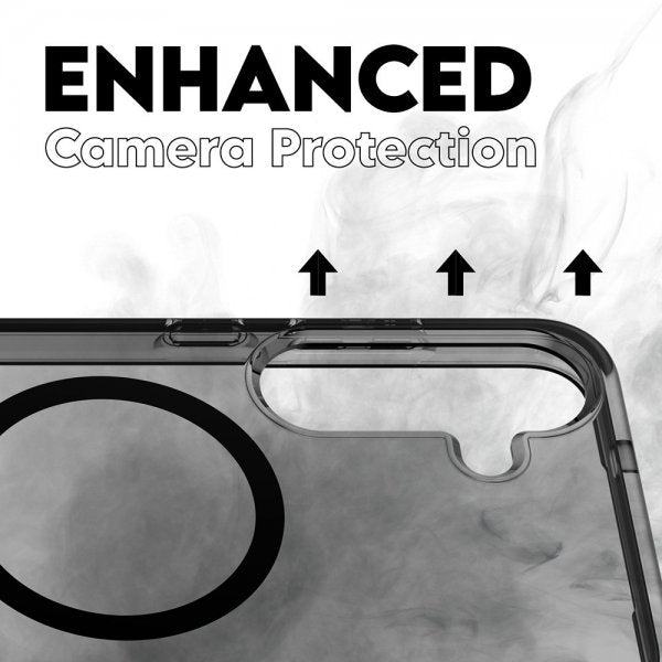 CARE by PanzerGlass Samsung Galaxy S25 Plus Skal Smokey MagSafe Svart