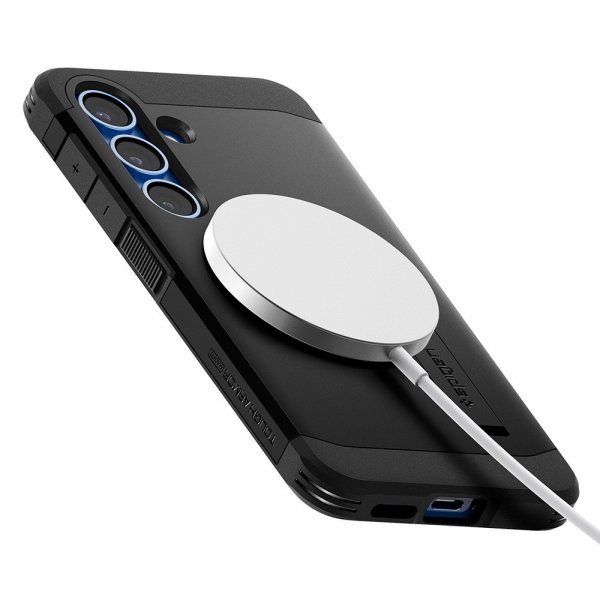Spigen Samsung Galaxy S25 Plus Skal Tough Armor MagFit Svart