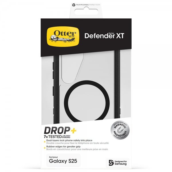 Otterbox Samsung Galaxy S25 Skal Defender XT MagSafe Dark Side