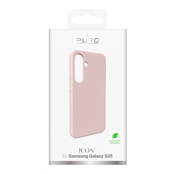 Puro Samsung Galaxy S25 Skal Icon Rosa