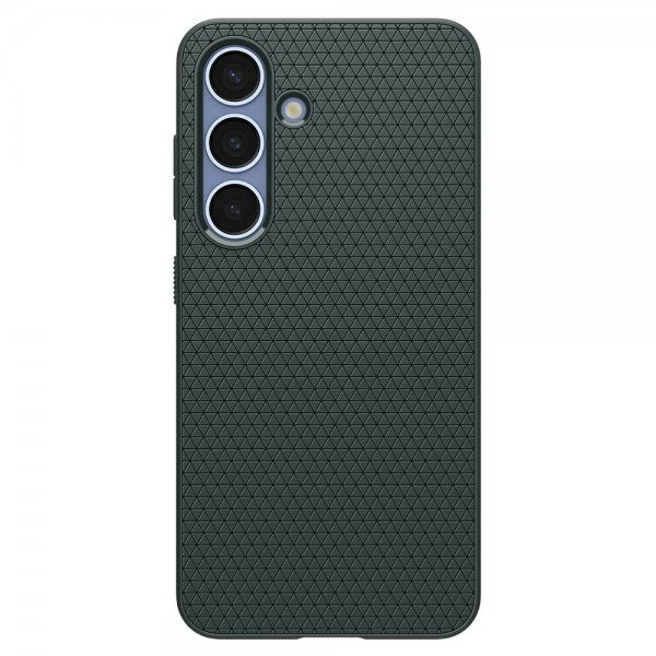 Spigen Samsung Galaxy S25 Skal Liquid Air Abyss Green