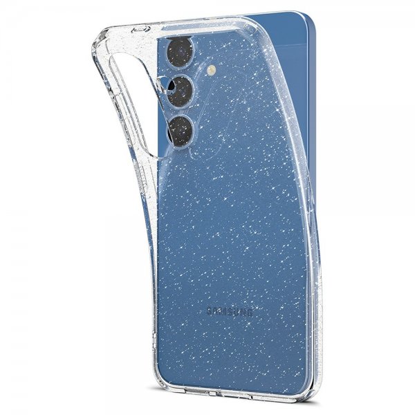 Spigen Samsung Galaxy S25 Skal Liquid Crystal Glitter Crystal Quartz