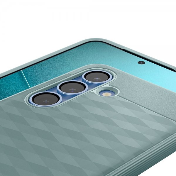 Spigen Samsung Galaxy S25 Skal Parallax MagFit Sage Green