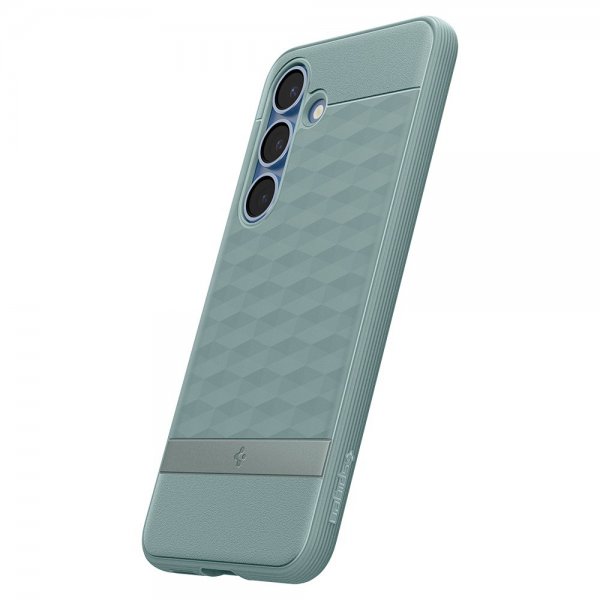 Spigen Samsung Galaxy S25 Skal Parallax MagFit Sage Green