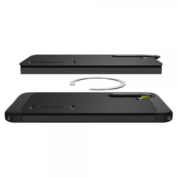 Spigen Samsung Galaxy S25 Skal Tough Armor MagFit Svart