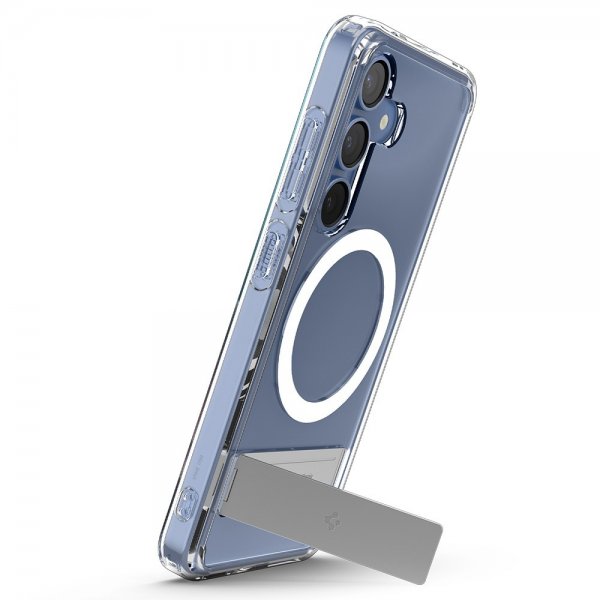 Spigen Samsung Galaxy S25 Skal Ultra Hybrid S MagFit Clear White
