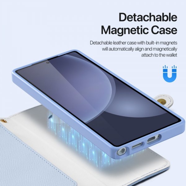 Dux Ducis Samsung Galaxy S25 Ultra Fodral 2-i-1 Lawa Series MagSafe Blå