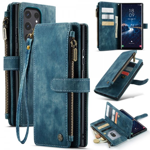 CaseMe Samsung Galaxy S25 Ultra Fodral C30 Series Blå
