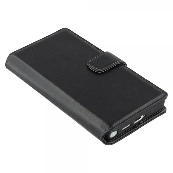 Nordic Covers Samsung Galaxy S25 Ultra Fodral Essential Leather Raven Black
