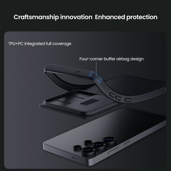 Nillkin Samsung Galaxy S25 Ultra Skal CamShield Pro MagSafe Svart