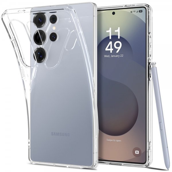 Spigen Samsung Galaxy S25 Ultra Skal Liquid Crystal Crystal Clear