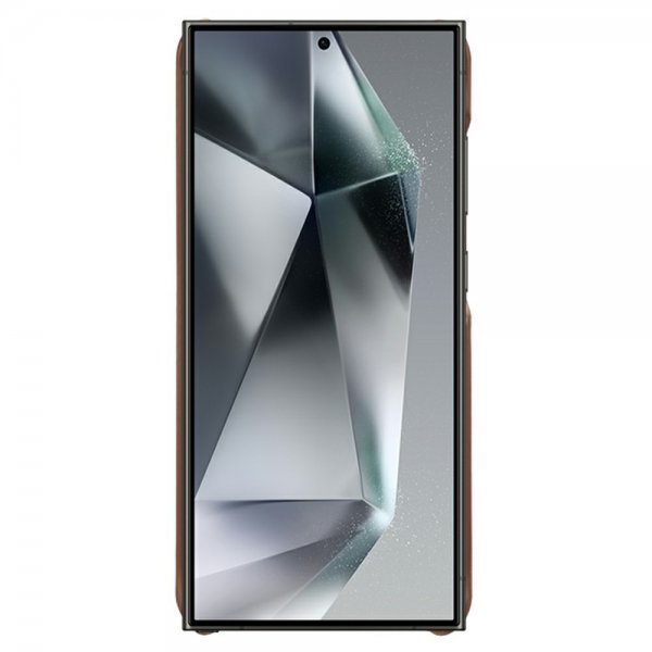 Samsung Galaxy S25 Ultra Skal med två Kortfack Mörkbrun