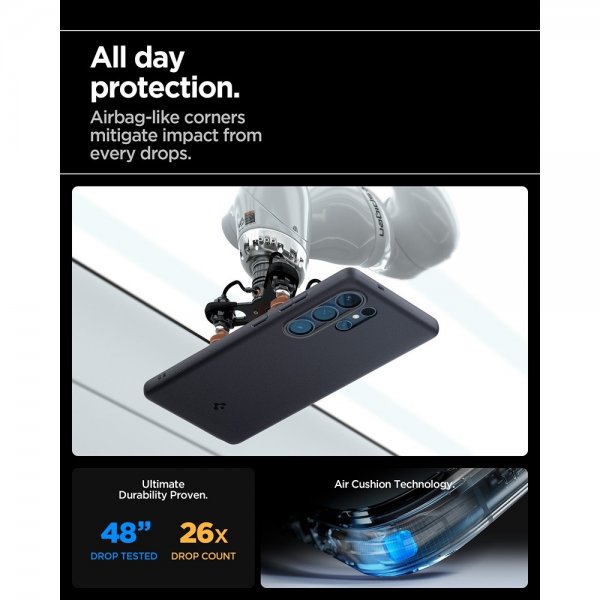 Spigen Samsung Galaxy S25 Ultra Skal Nano Pop MagFit Black Sesame