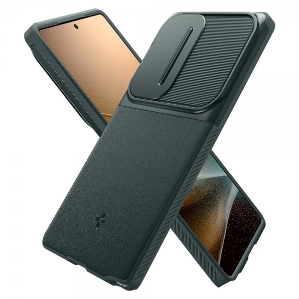 Spigen Samsung Galaxy S25 Ultra Skal Optik Armor Abyss Green