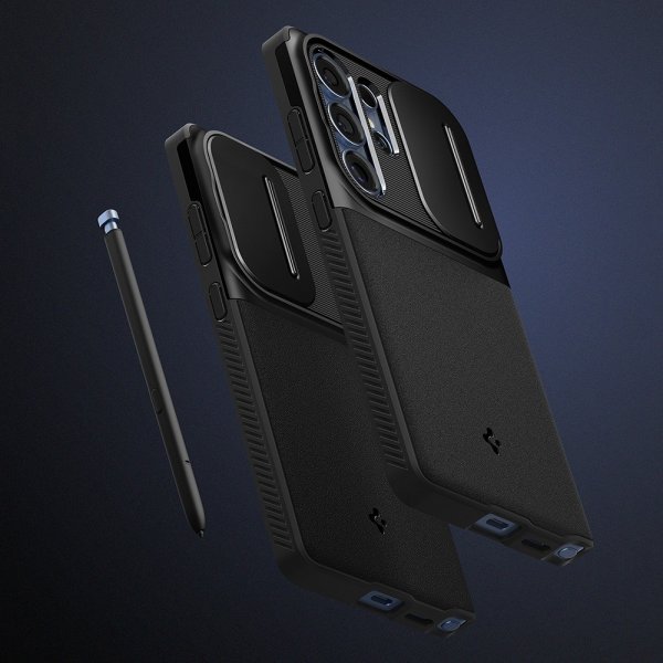 Spigen Samsung Galaxy S25 Ultra Skal Optik Armor Svart