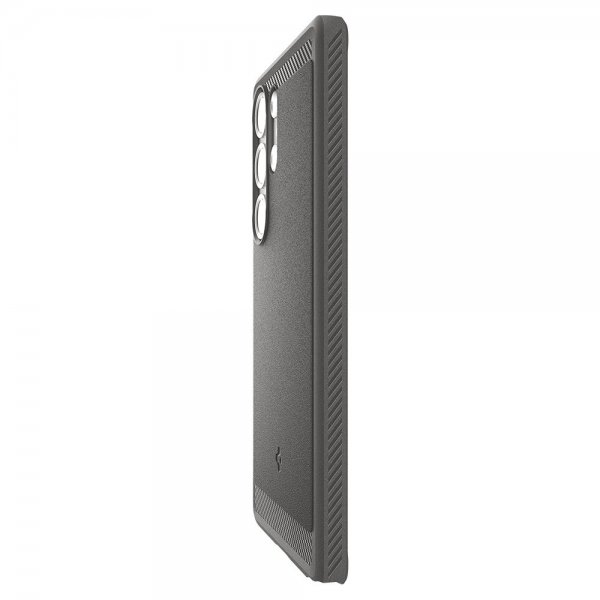 Spigen Samsung Galaxy S25 Ultra Skal Rugged Armor MagFit Marble Gray