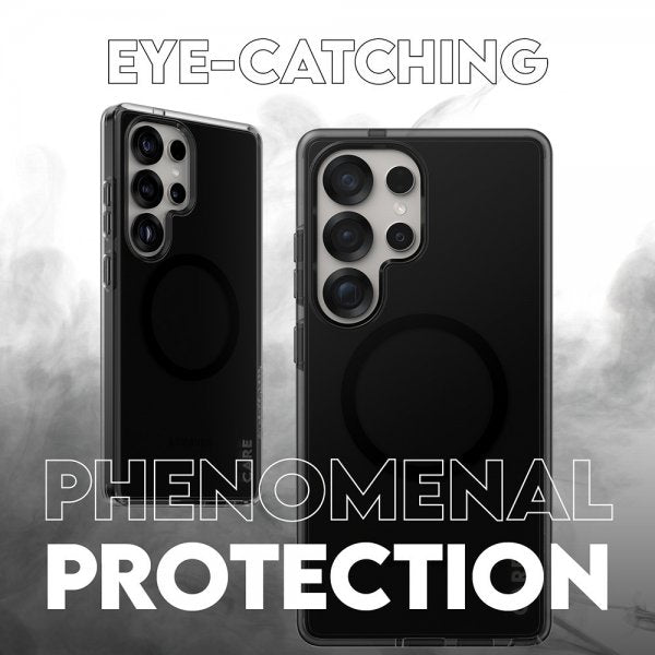 CARE by PanzerGlass Samsung Galaxy S25 Ultra Skal Smokey MagSafe Svart
