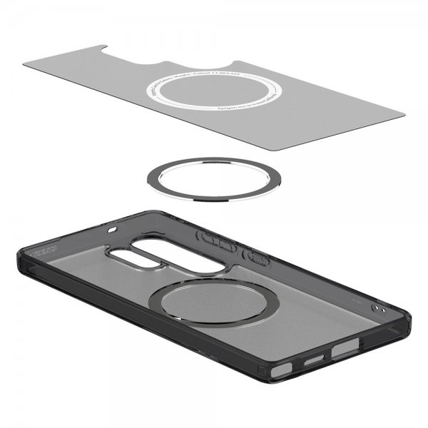Spigen Samsung Galaxy S25 Ultra Skal Ultra Hybrid MagFit Frost Black