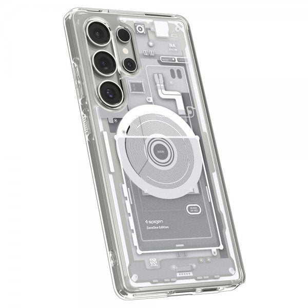 Spigen Samsung Galaxy S25 Ultra Skal Ultra Hybrid Zero One MagFit Vit