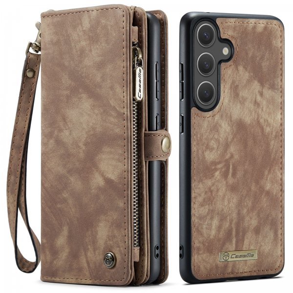 CaseMe Samsung Galaxy S26 Fodral 008 Series Löstagbart Skal Brun