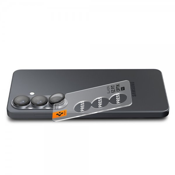 Spigen Samsung Galaxy S26 Kameraskydd GLAS.tR EZ Fit Optik Pro 2-pack Svart