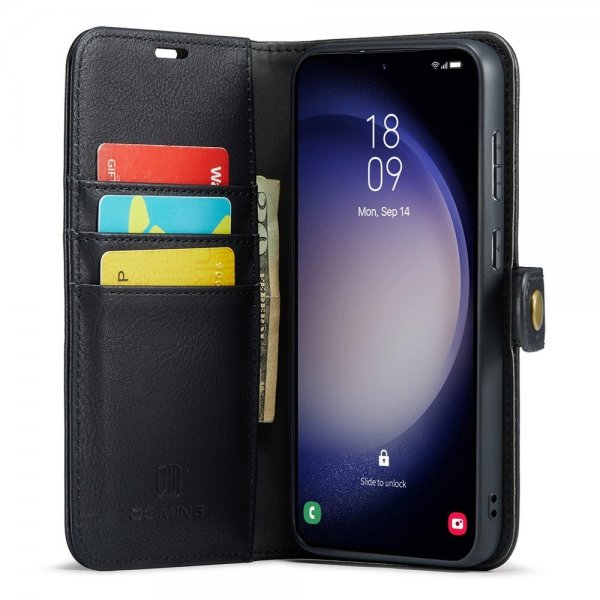 Dg.Ming Samsung Galaxy S26 Plus Fodral med Löstagbart Skal Svart