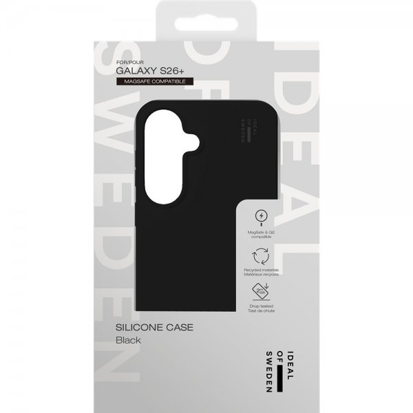 Ideal of Sweden Samsung Galaxy S26 Plus Skal Silicone Case MagSafe Svart