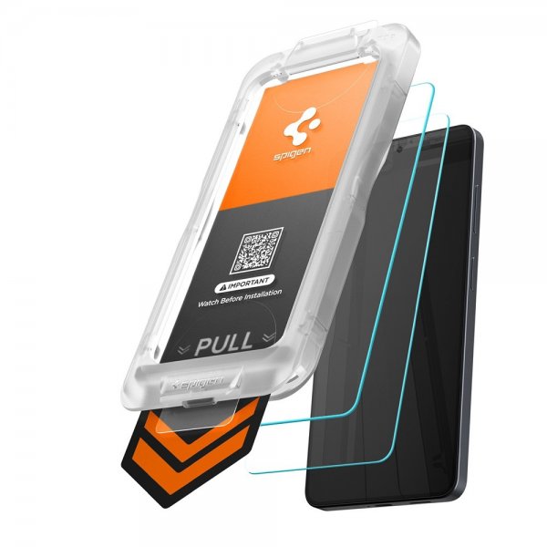 Spigen Samsung Galaxy S26 Plus Skärmskydd GLAS.tR EZ Fit Pro 2-pack